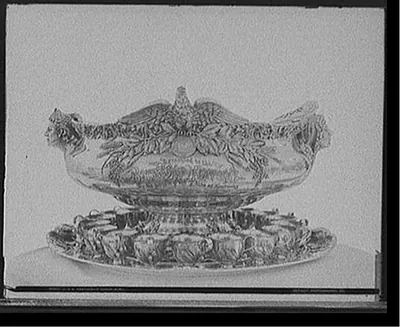 U.S.S. Kentucky's punch bowl