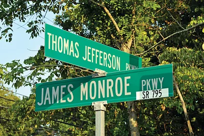 The True Corner of Jefferson and Monroe (and the Virginia Dynasty)