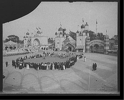 The Circus ring, Luna Park, Cleveland, O[hio]