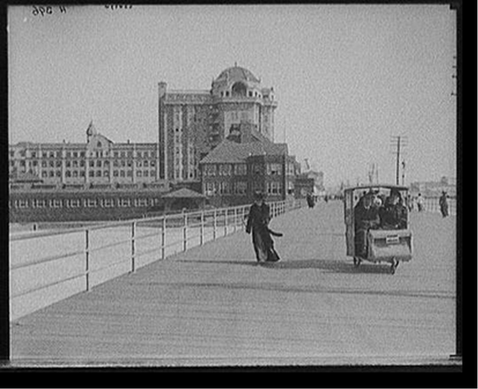 [The Boardwalk, Atlantic City, N.J.], [between 1900 and 1910] — historic photograph