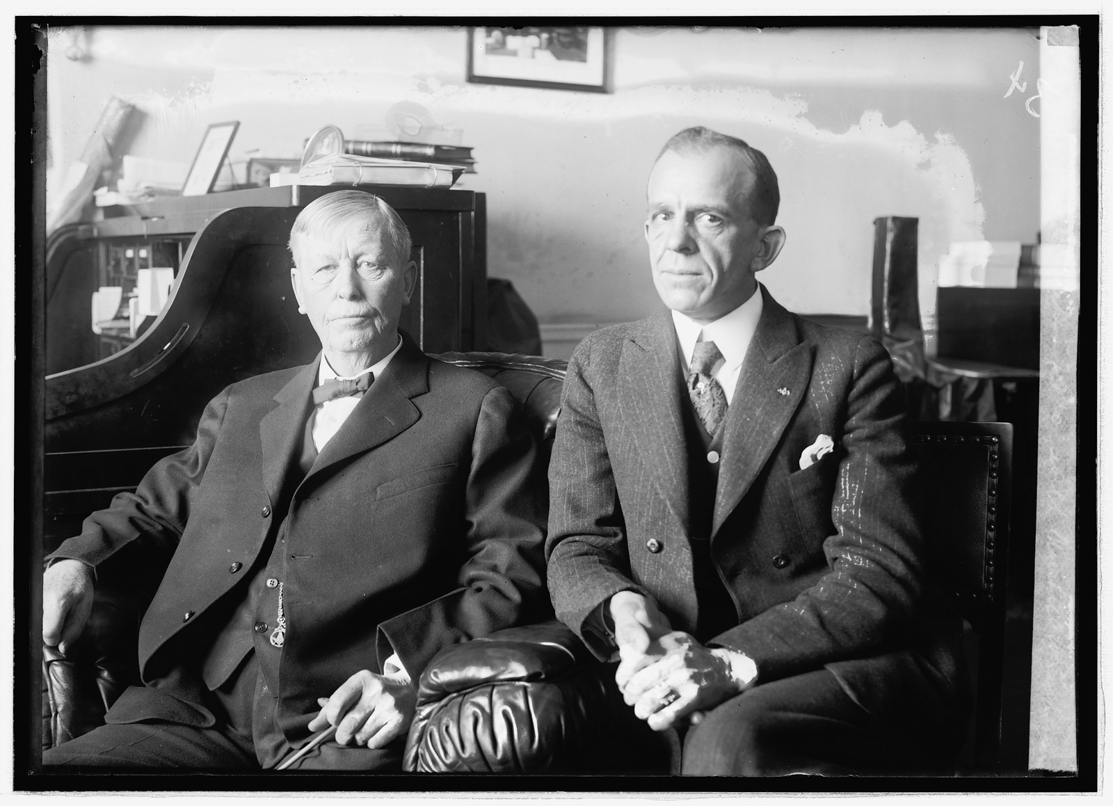 Wm. W. Rucker of Mo with Marshall W. Pickerin, [between 1921 and 1922] — historic photograph