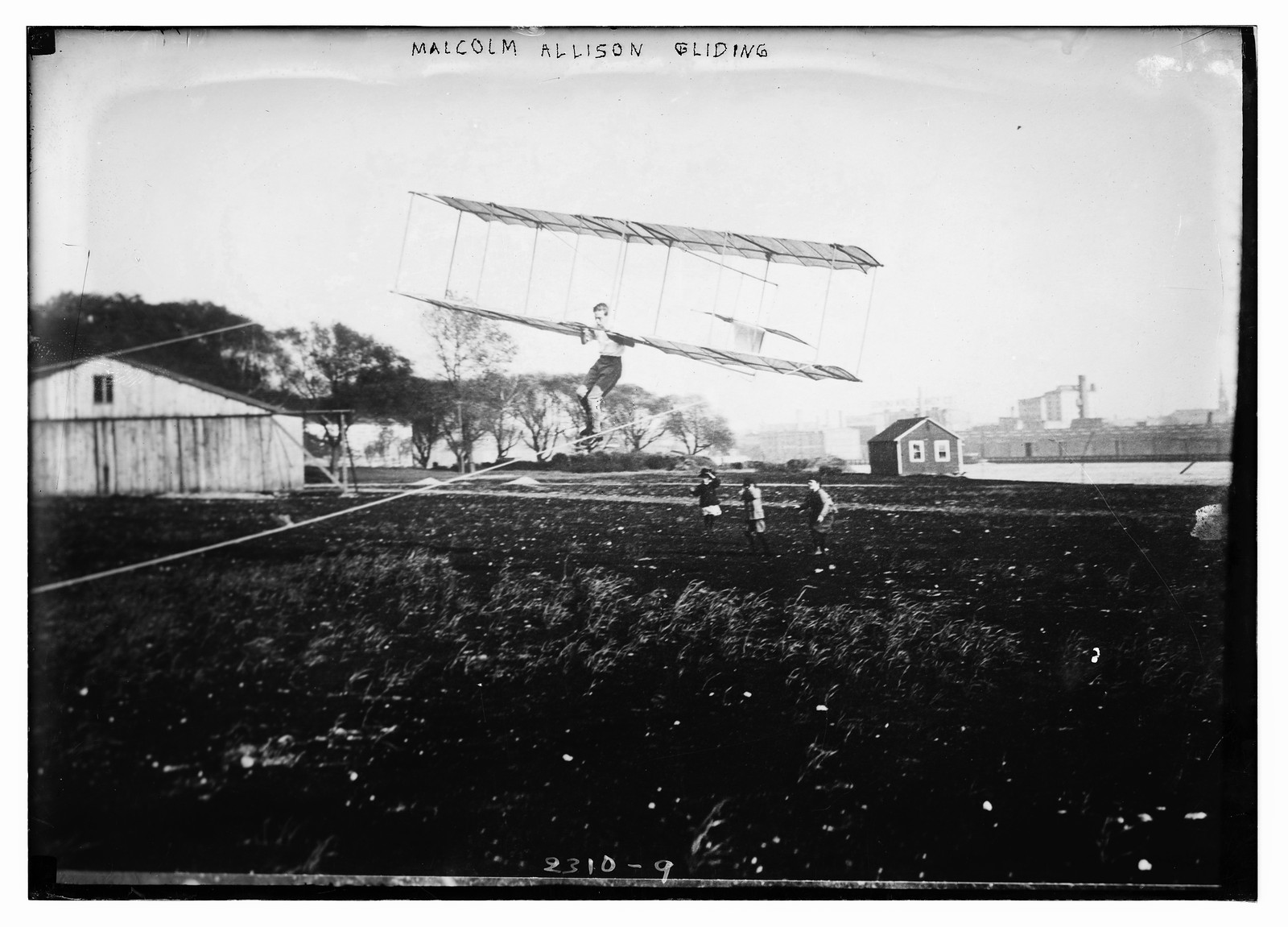 Malcolm Allison - Gliding, n/a — historic photograph