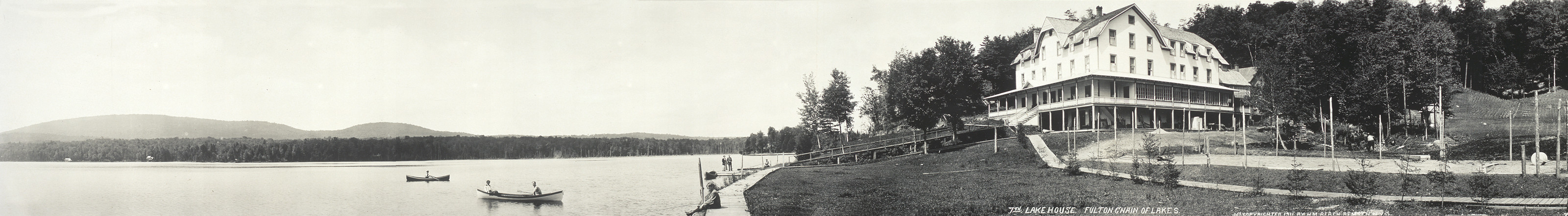 Fulton Chain of Lakes, New York, 1911, 1911 — historic image