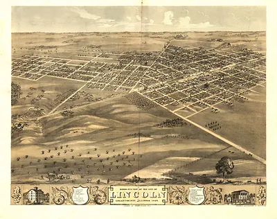 Lincoln, Illinois, 1869