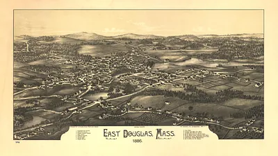 East Douglas, Massachusetts, 1886