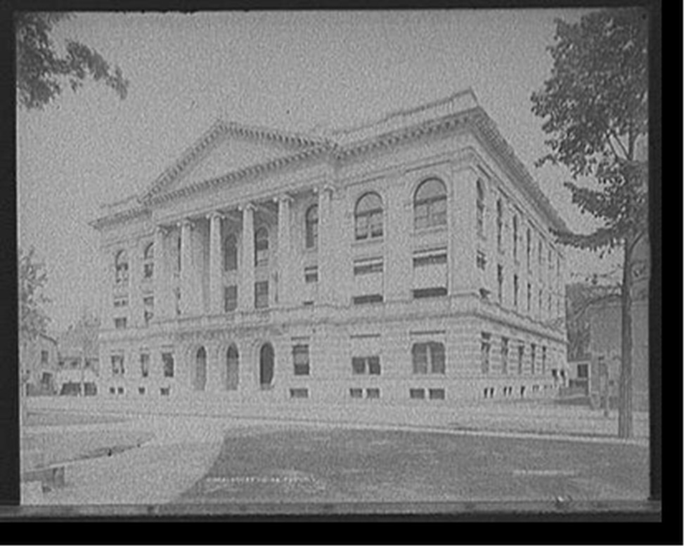 Court house, Troy, N.Y., c[1905] — historic photograph