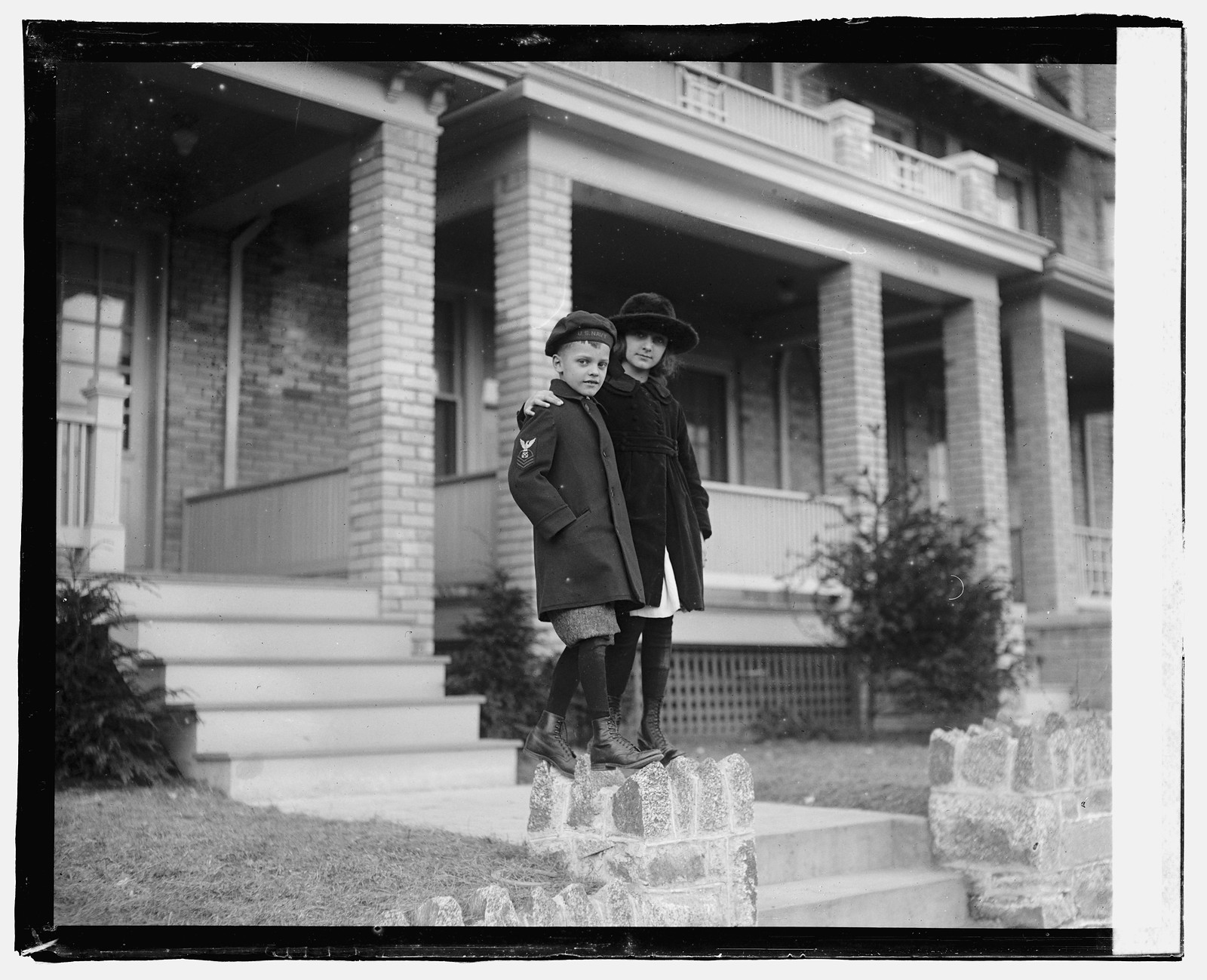 Bonet children Capitini, 1/16/20, [19]20 January 16. — historic photograph