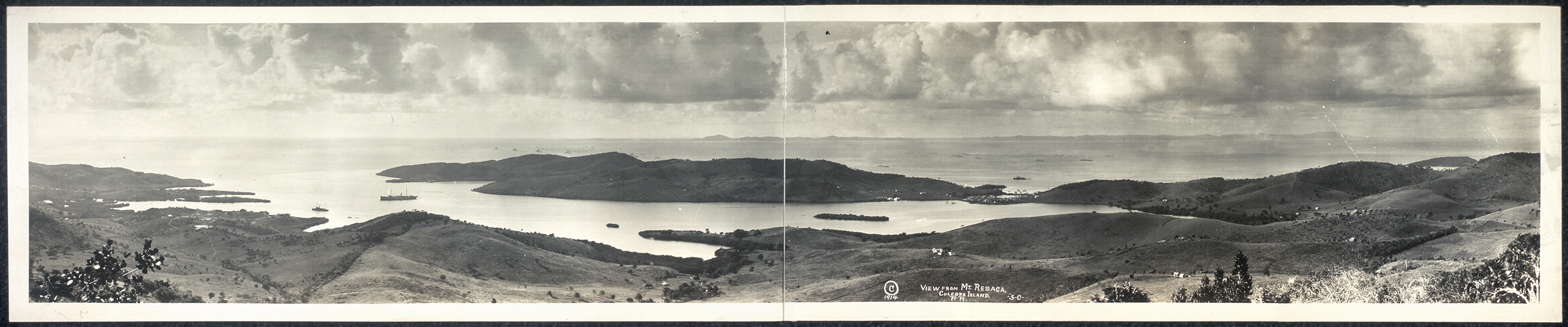 Mt. Resaca, Culebra Is, Puerto Rico, 1914 — historic image