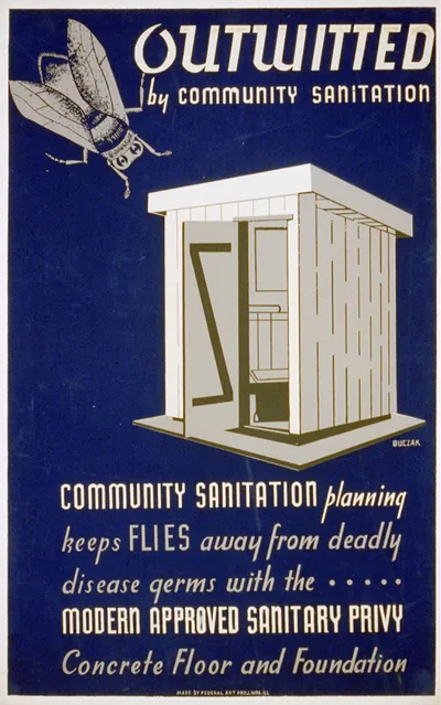 Outwitted by community sanitation Community sanitation planning keeps flies away from