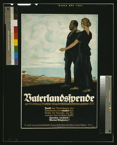 Vaterlandsspende zur Errichtung Deutscher Kriegsbeschädigten-Erholungsheime