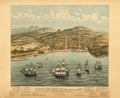 San Francisco, California, 1847
