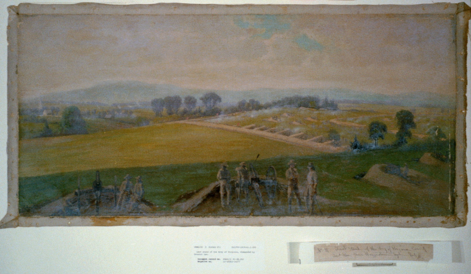 Last stand of the Army of Virginia, commanded by General Lee / Edwin Forbes., [between 1865 and 1895] — historic image