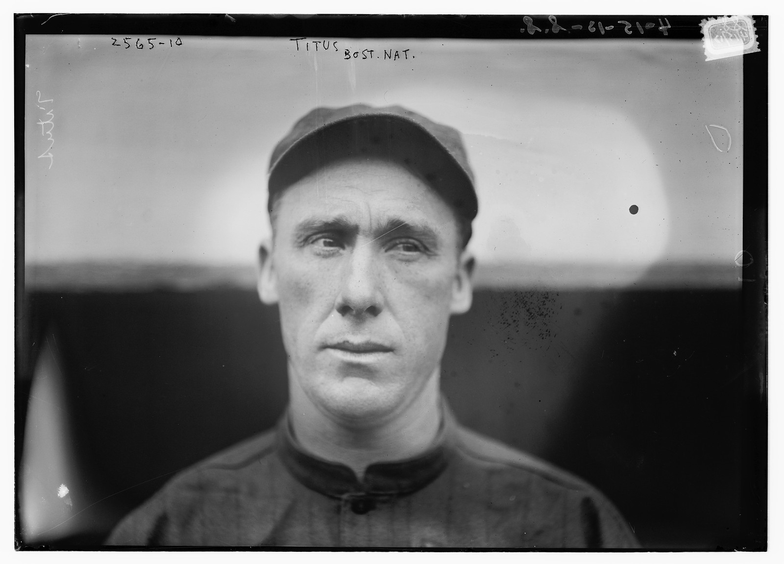 John Titus, Boston NL (baseball), [1913] — historic photograph
