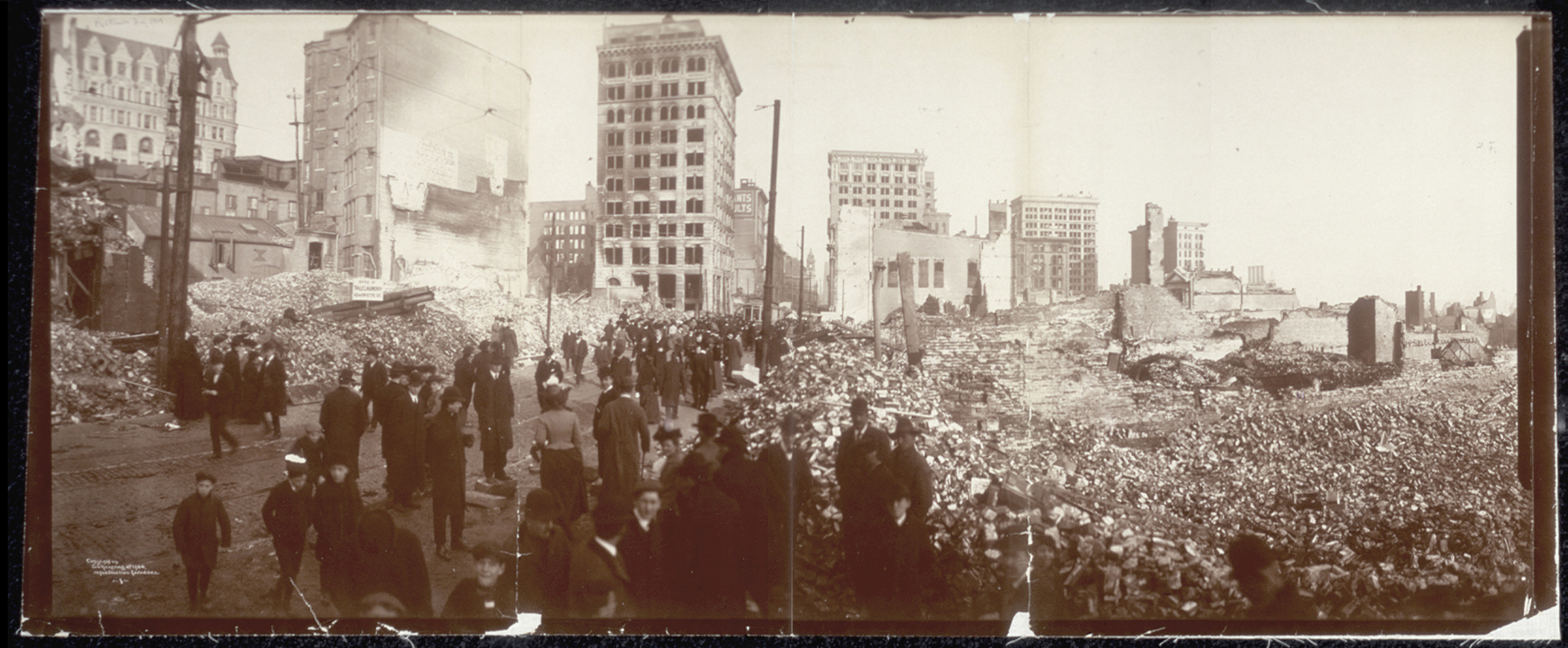 Baltimore Fire, Maryland, 1904, 1904 — historic image