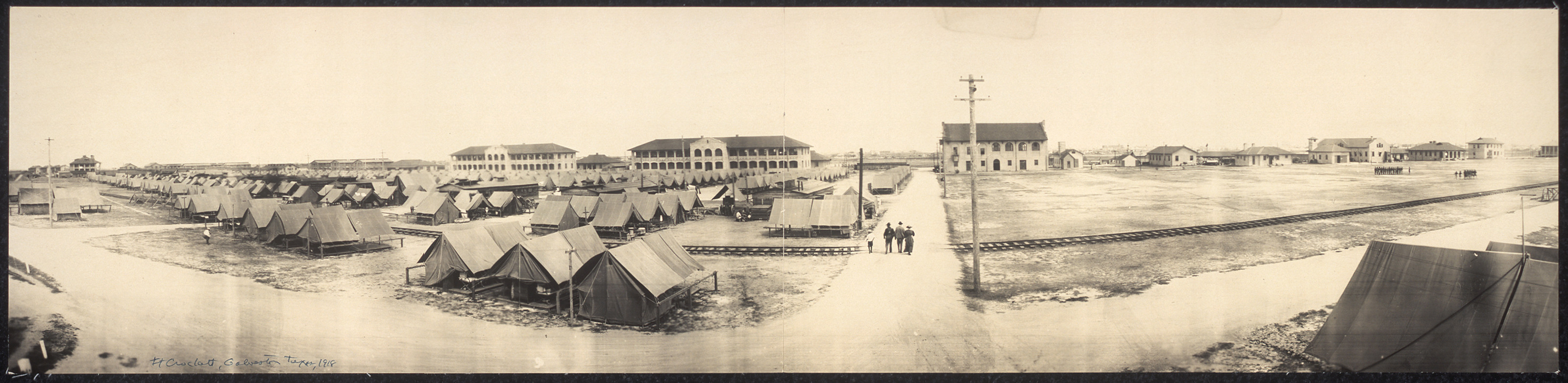 Ft. Crockett, Galveston, Texas, 1918, 1918 — historic image