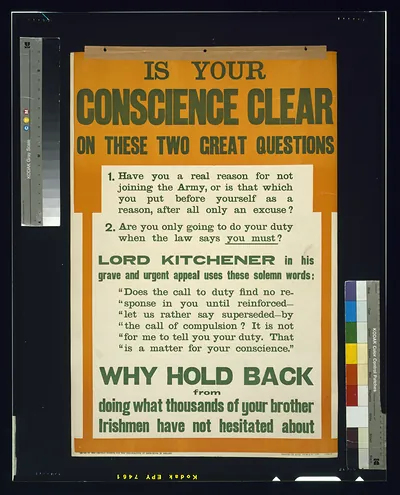 Is your conscience clear on these two great questions / printed by Alex. Thom & Co., Ltd., Dublin.