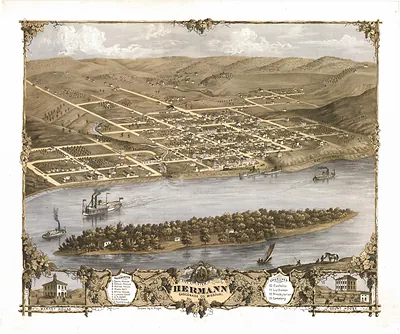 Hermann, Missouri, 1869