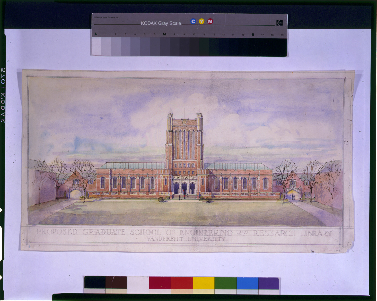 [Library (Graduate School of Engineering and Research Library") for W.G. Waldo, 2001700404 — historic image