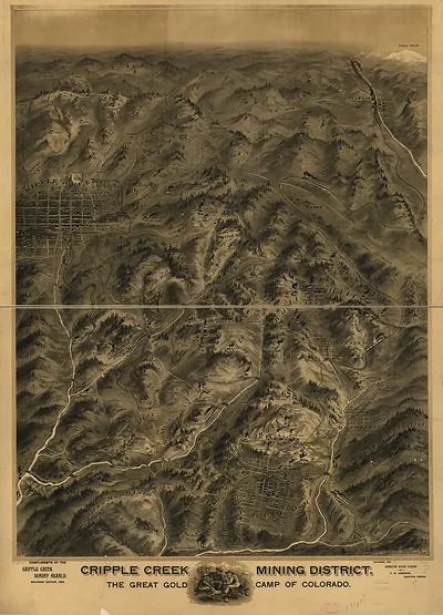 Cripple Creek, Colorado, 1895