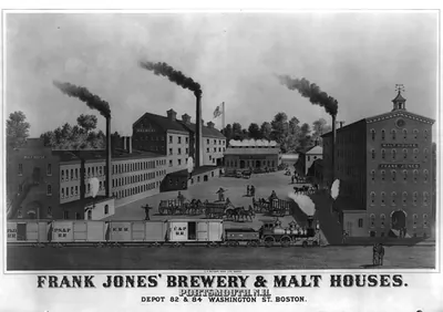 Frank Jones' brewery & malt houses