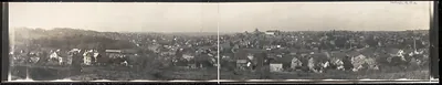 Panoramic view of Washington, Pennsylvania, 1911