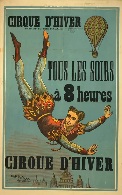 Cirque d'hiver ... Tous les soirs,à 8 heures / Stafford & Co., Nottingham.