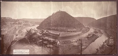 Bear Mountain Lehigh Valley Mauch Chunk, Pennsylvania, 1879