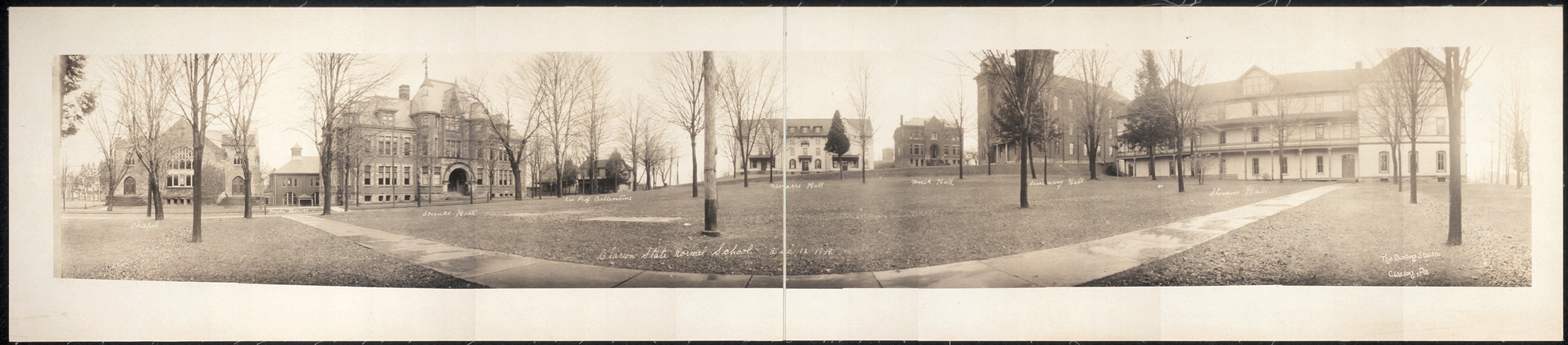 Clarion State Normal School, Pennsylvania, 1919, 1919 — historic image