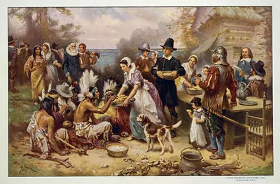 The First Thanksgiving, 1621