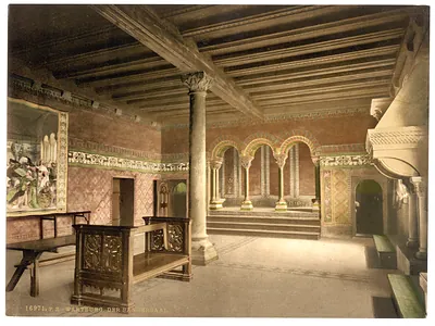 The Sangersaal Wartburg Thuringia Germany