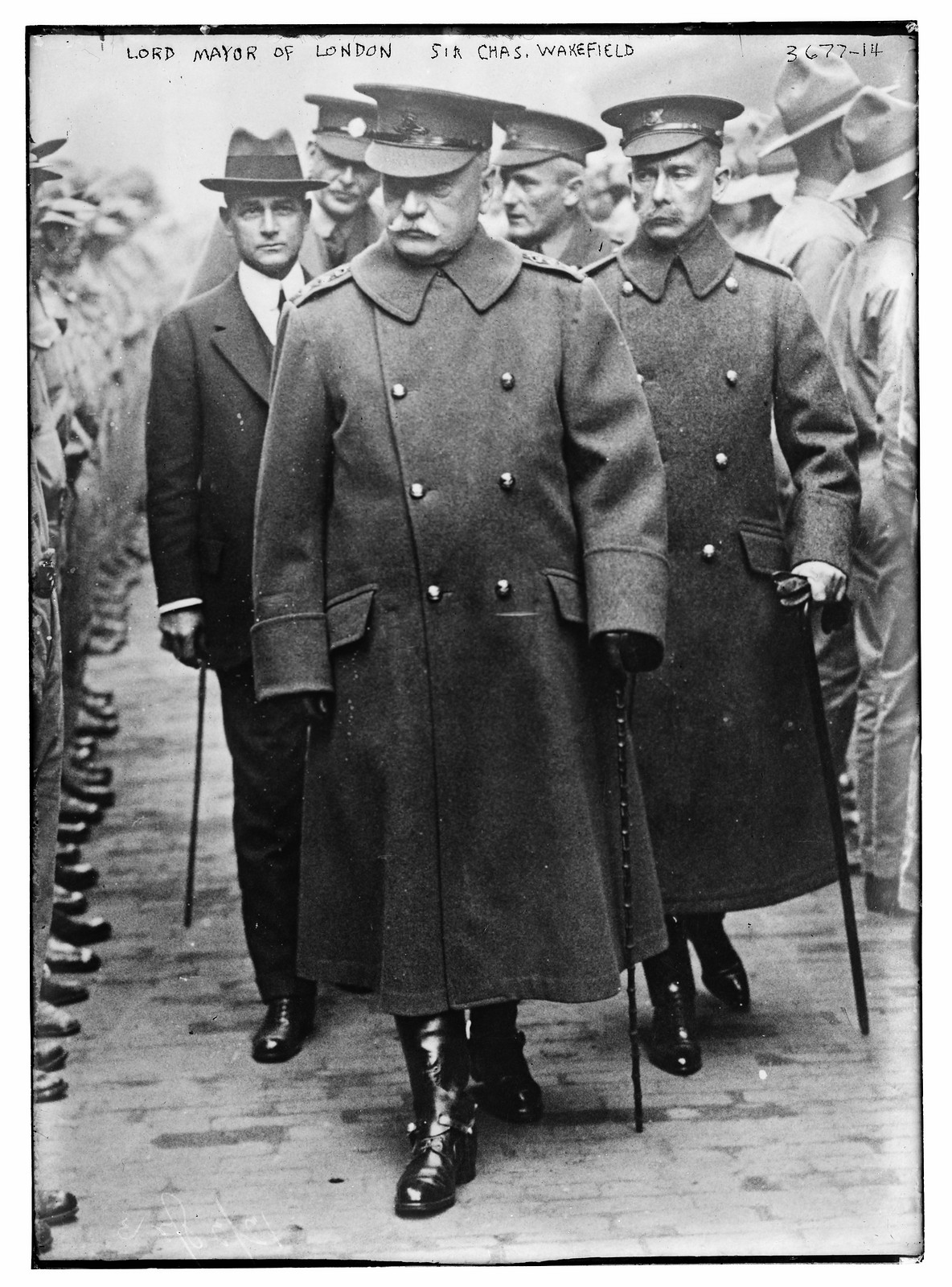 Lord Mayor of London, Sir Chas. Wakefield, n/a — historic photograph