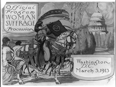 Official program - Woman suffrage procession, Washington, D.C. March 3, 1913 / Dale.