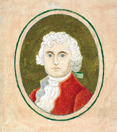 Thomas Jefferson, Head-and-Shoulders Portrait, Facing Slightly Left