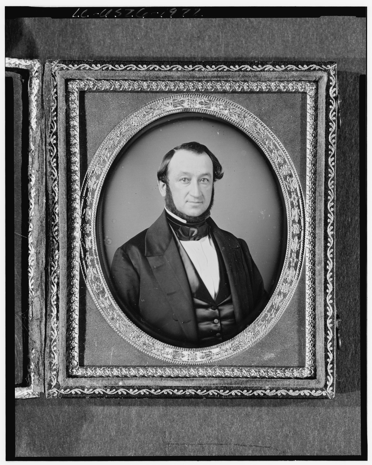 [Alexander De Witt, head-and-shoulders portrait, facing front], [between 1850 and 1860] — historic photograph
