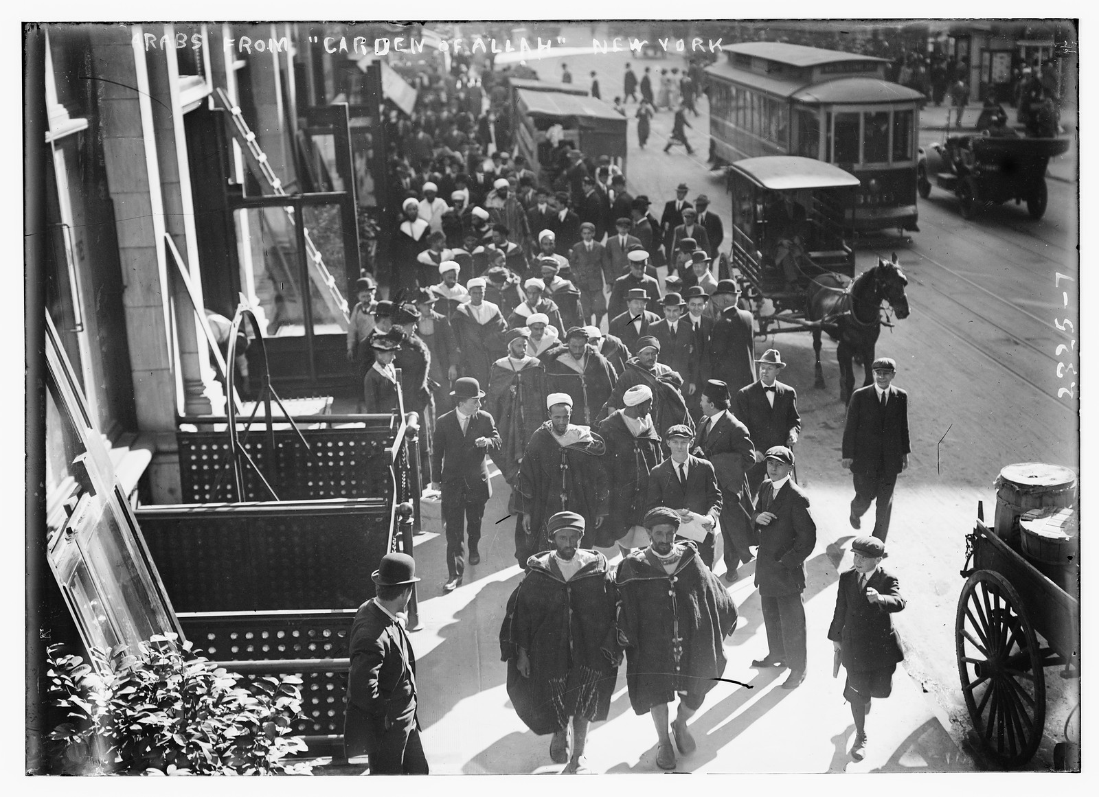 Arabs from "Garden of Allah" N.Y., n/a — historic photograph