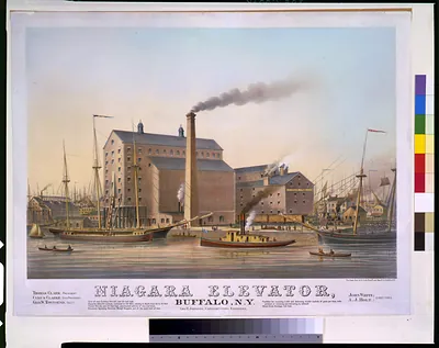 Niagara elevator, Buffalo, N.Y. / Sage, Sons & Co. Lith. Print'g and Man'fg Co., Buffalo, N.Y.