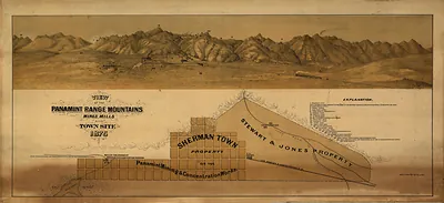 CA Panamint 1875 MAP