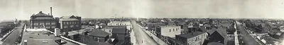 Birds eye view Hibbing, Minnesota, 1914