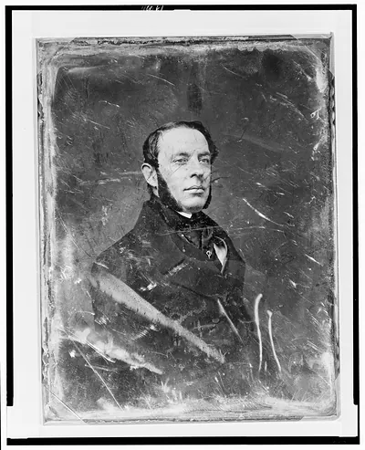 [Charles Christofle, half-length portrait, three-quarters to the right]