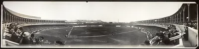 NY Panorama, baseball, Polo Grounds