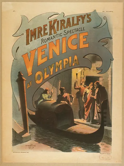 Imre Kiralfys romantic spectacle Venice at Olympia