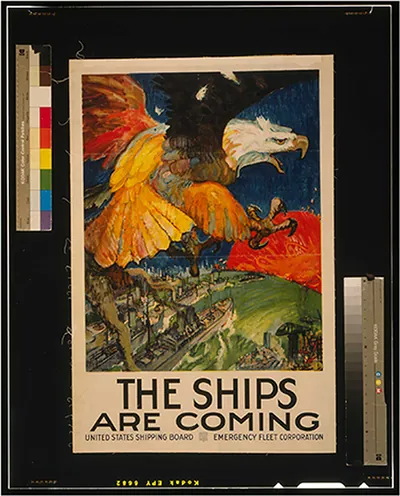 The ships are coming United States Shipping Board Emergency Fleet Corporation / James H. Daugherty.