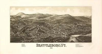 Brattleboro, Vermont, 1886