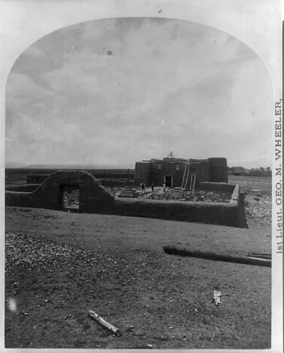 Roman Catholic Church Plaza of Guadaloupe Guadaloupe Co. Colorado.