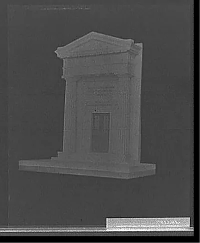 [Model of 19th Ward Bank, Seventy-second Street branch, New York, N.Y.]