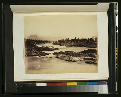 Part of the Kettle Falls of the Columbia River, 1860