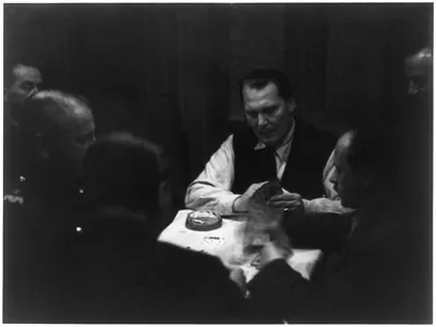[Hermann Goering playing cards. 1935]