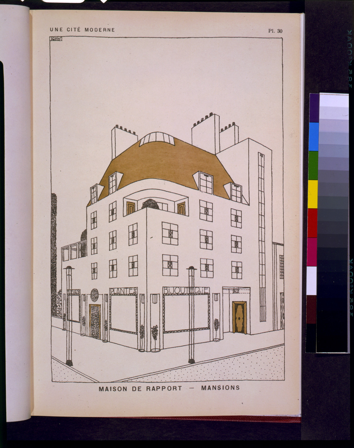 Maison de rapport - mansions / RMS., London : Benn Brothers Ltd., [1922] — antique lithograph