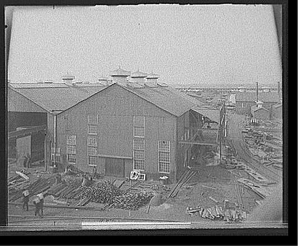 [Great Lakes Engineering Works, Ecorse, Mich.], [1906?] — historic photograph