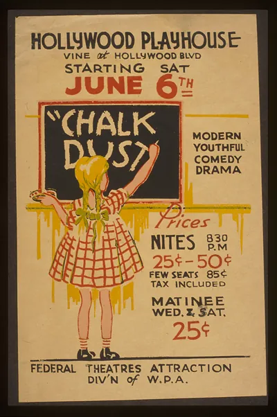 Chalk dust modern youthful comedy drama.